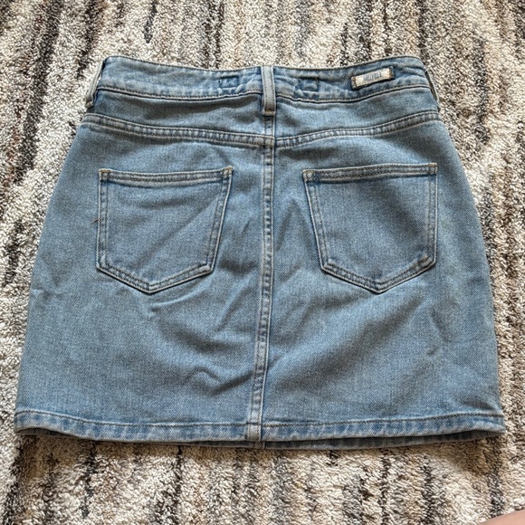 Brandy Melville 100% cotton denim skirt - Picture 2 of 4